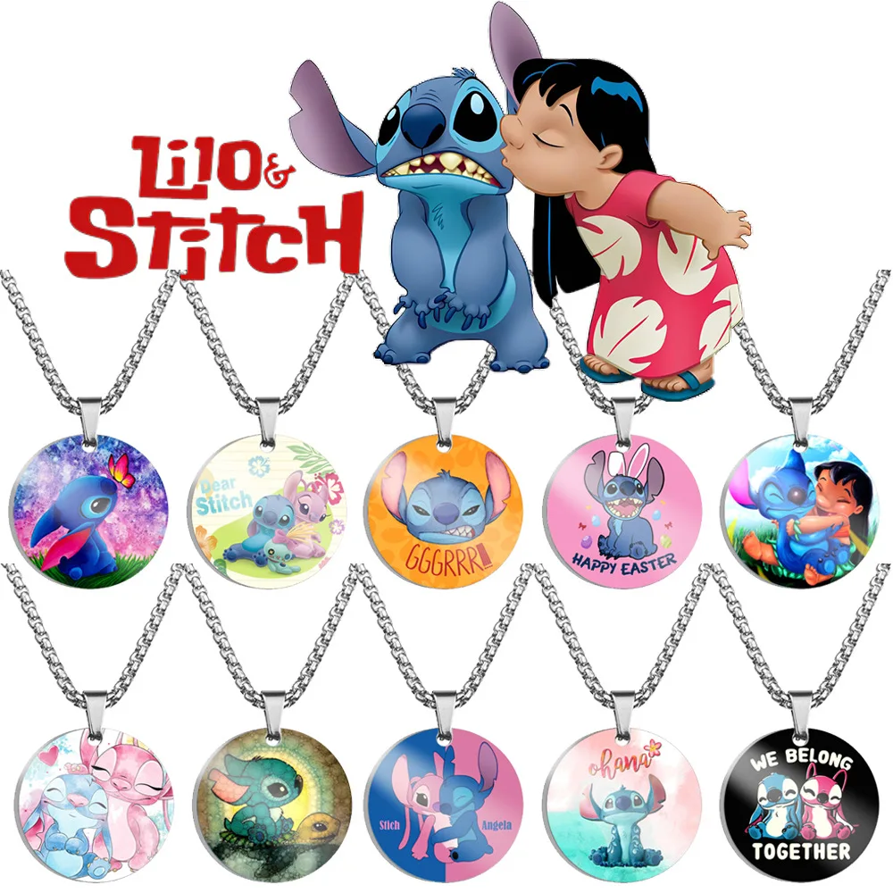 

Металлическое ожерелье из м/ф «Лило и Стич»