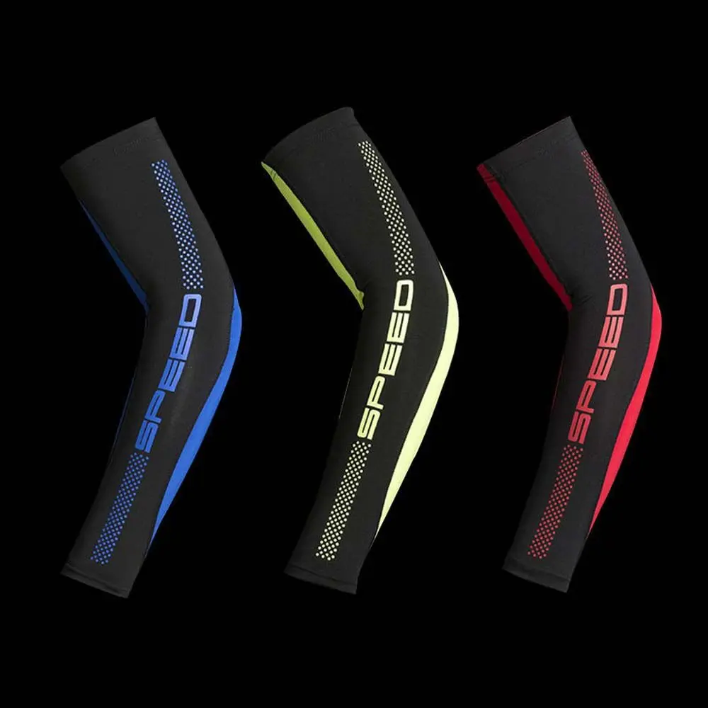 

1Pair Outdoor Driving Unisex Cycling Arm Sleeves Ice Silk Sports Cooling Sleeves UV Protection Ice Sleeves