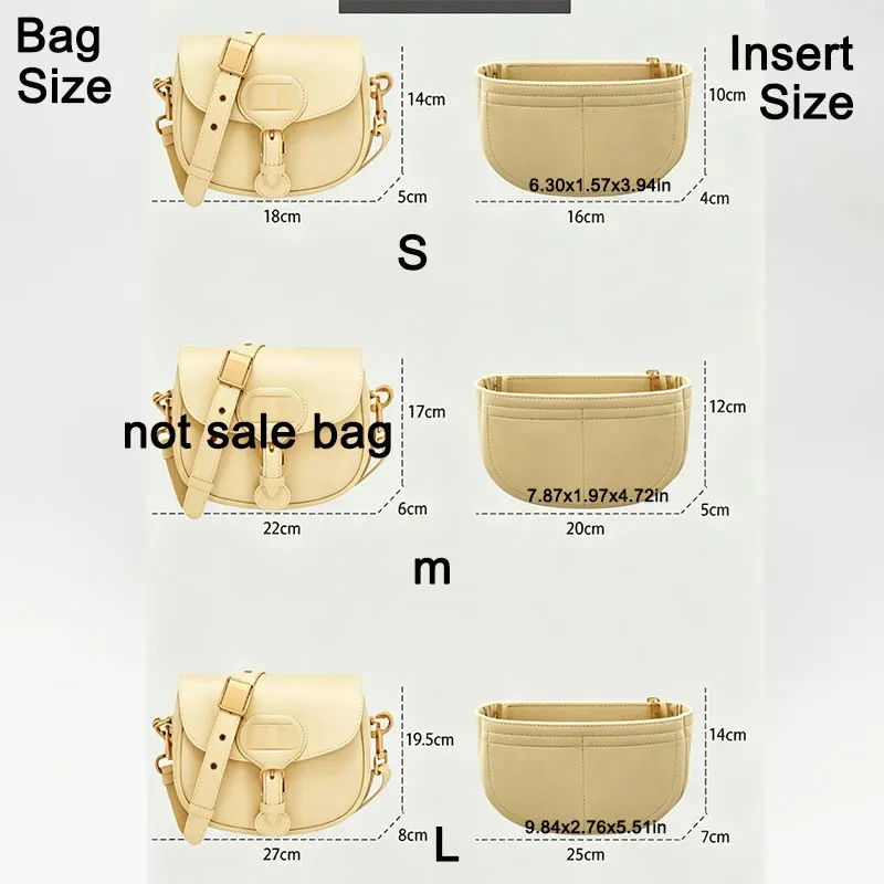 Фото Органайзер-вкладыш для сумки CD Bobby Bag: тонкий внутренний вкладыш, подкладка для дизайнерской сумки, формообразующий вкладыш для хранения, аксессуары №2