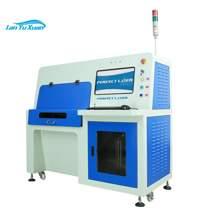 

20w 30w 50w 350*350mm laser wafer scribing machine for solar cell panel making line
