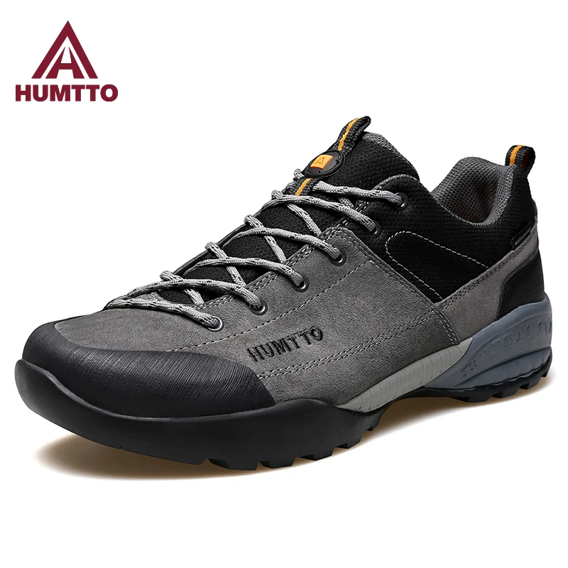 HUMTTO hiking shoes men's winter lightweight climbing outdoor sneakers breathable waterproof trekking shoes casual tennis shoes
