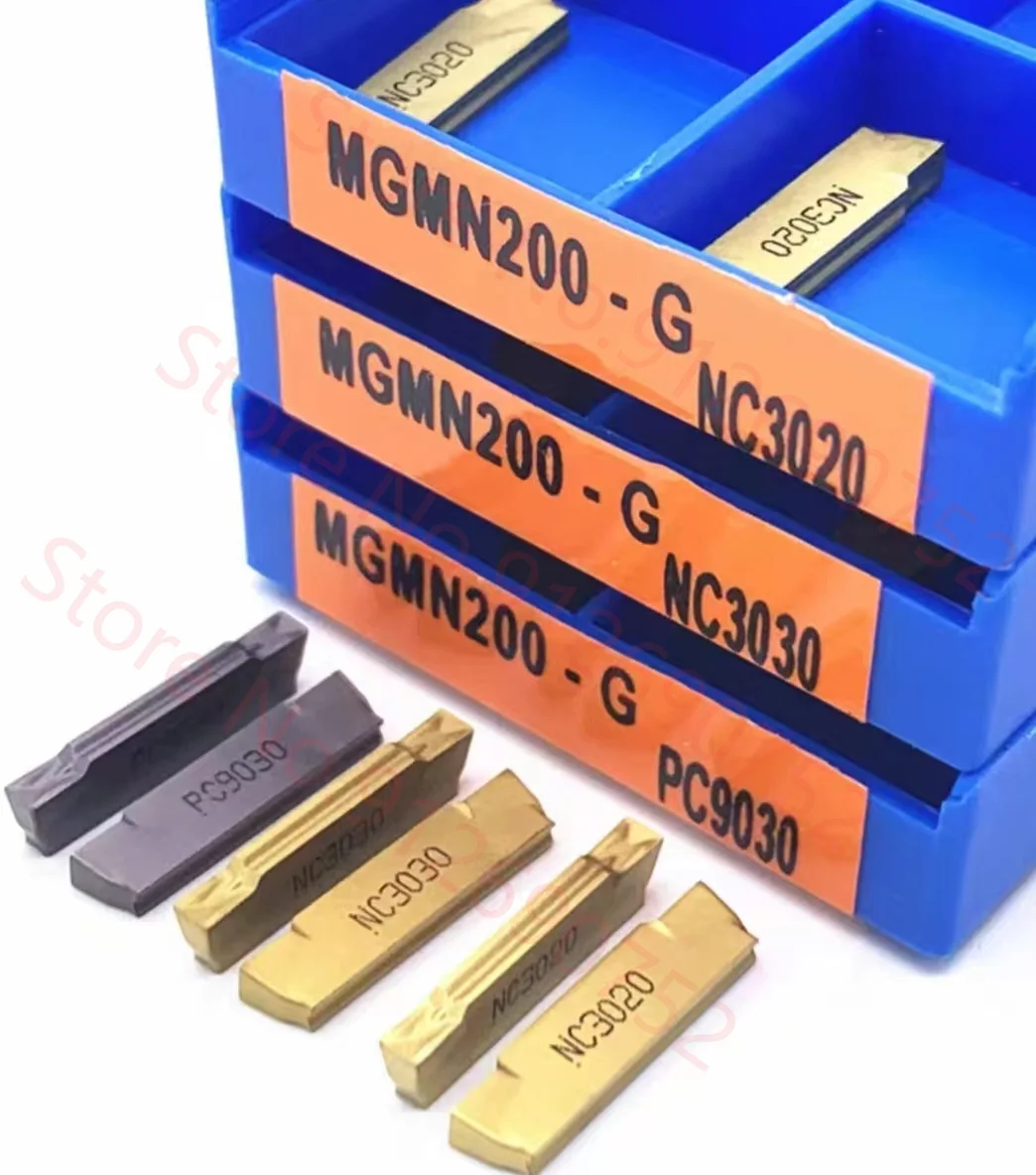 

MGMN150 MGMN200 MGMN250 MGMN300 MGMN400 MGMN500 G NC3020 3030 PC9030 grooving carbide inserts Parting and grooving tool