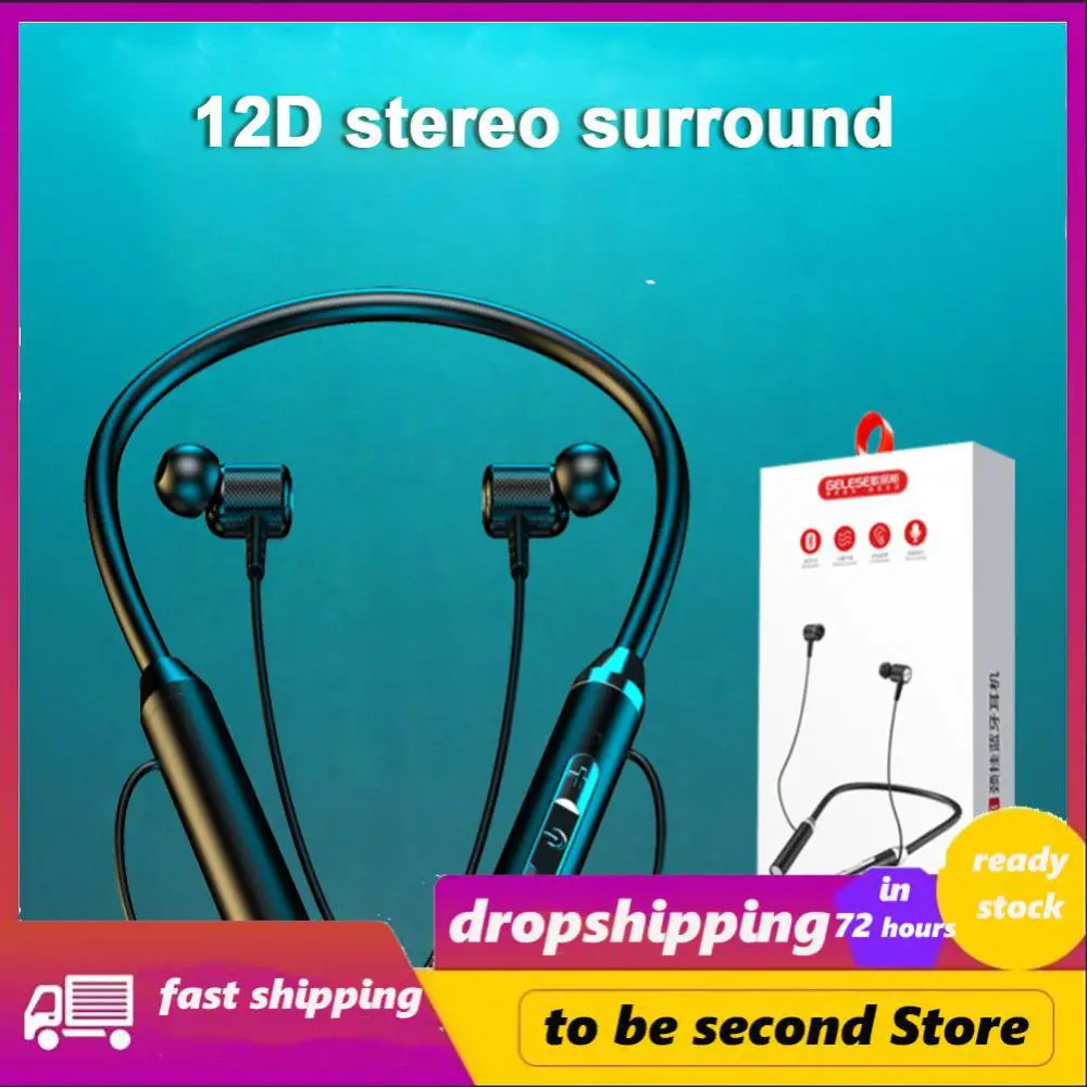 

Magnetic Wireless Earphone Sports Earbuds Waterproof With Microphone Headset Wireless Headphones Noise Reduction