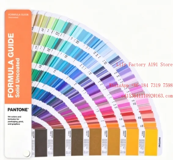 Фото Карта цветов Pantone PMS GP1601B: Международный стандарт, 2390 цветов для печати и покраски №2