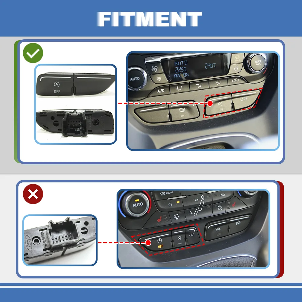 Выключатель автоматического запуска и остановки элиминатора для Ford Kuga 2011-2014 Focus