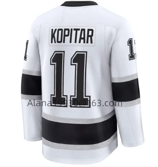 Джерси нового стиля на заказ 925 трикотажные изделия Anze Kopitar Wayne Gretzky Drew Doughty Kevin Fiala