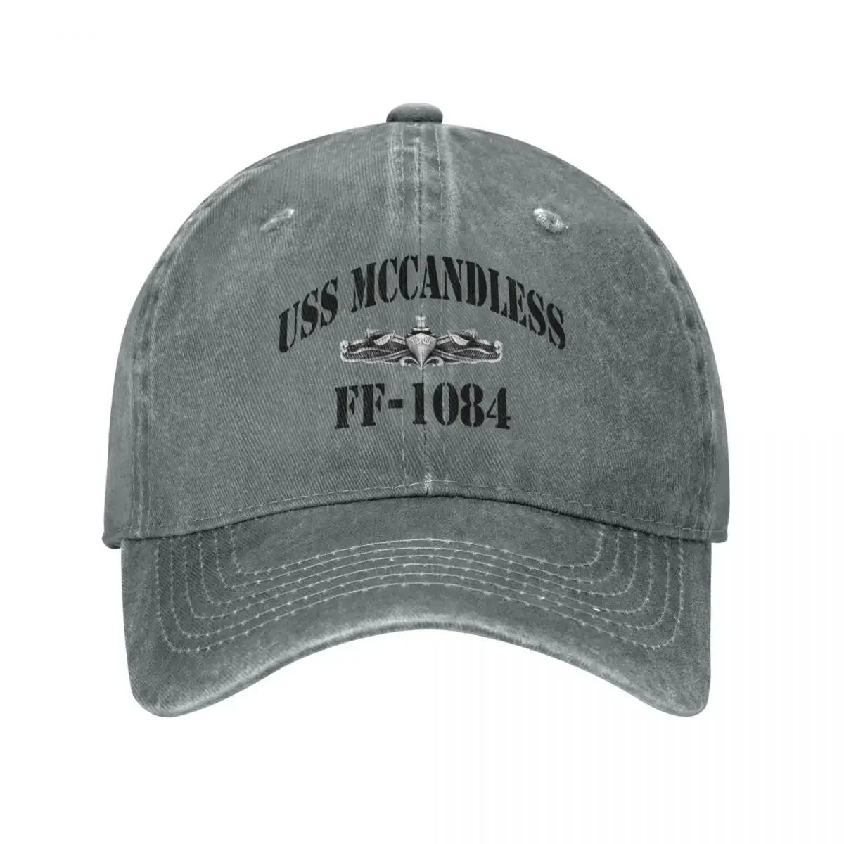 USS MCCANDLESS (FF-1084) КОРАБЛЬНЫЙ МАГАЗИН Бейсбольная кепка Одежда для гольфа Шляпа от