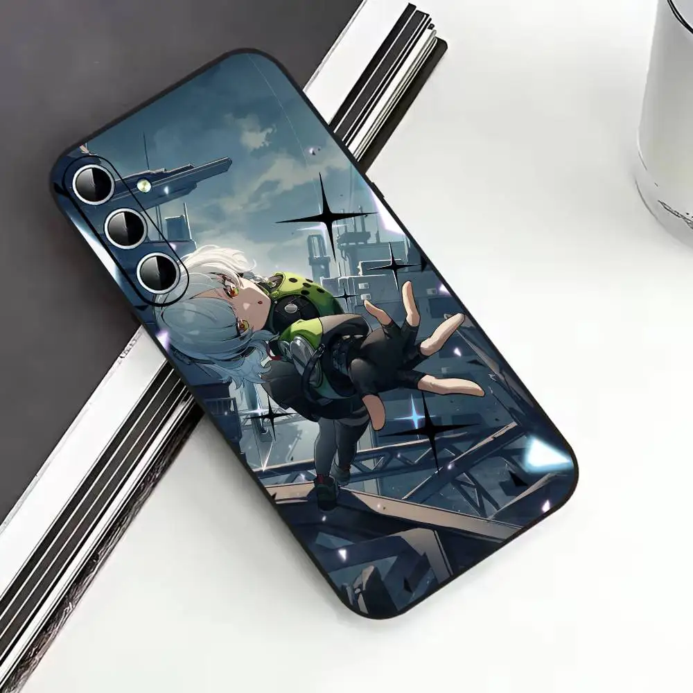 Фото Чехол для телефона Zenless Zone Zero Anby Demara, силиконовый, мягкий, для Samsung Galaxy A73, A72, A71, A70, A53, A52, A51 №3