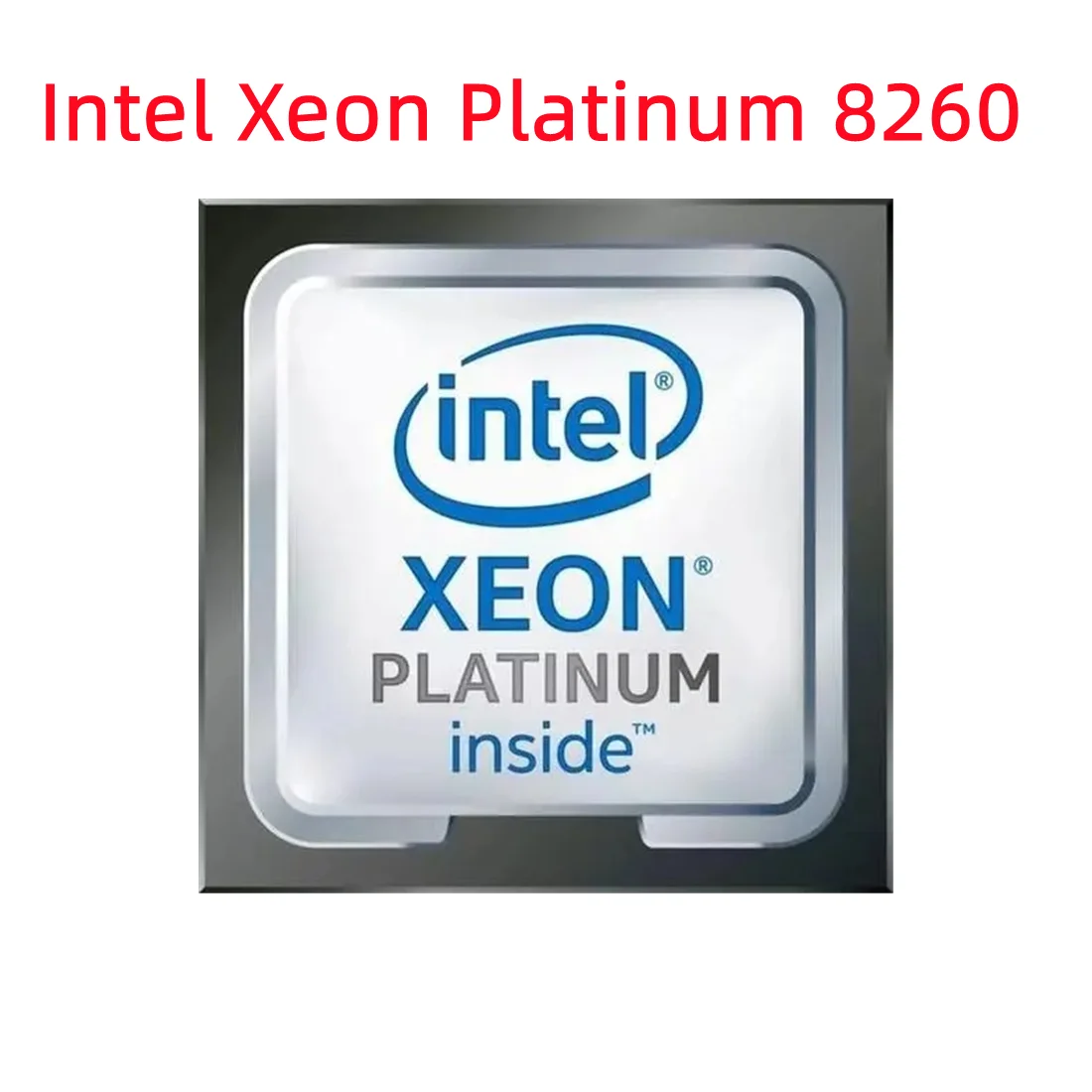 

Процессор Intel Xeon Platinum 8260, серверный ЦПУ, 24 ядра, кэш 35,75 МБ, 2,40 ГГц, CD8069504201101, SRF9H, абсолютно новый, розничная продажа, оптовая продажа
