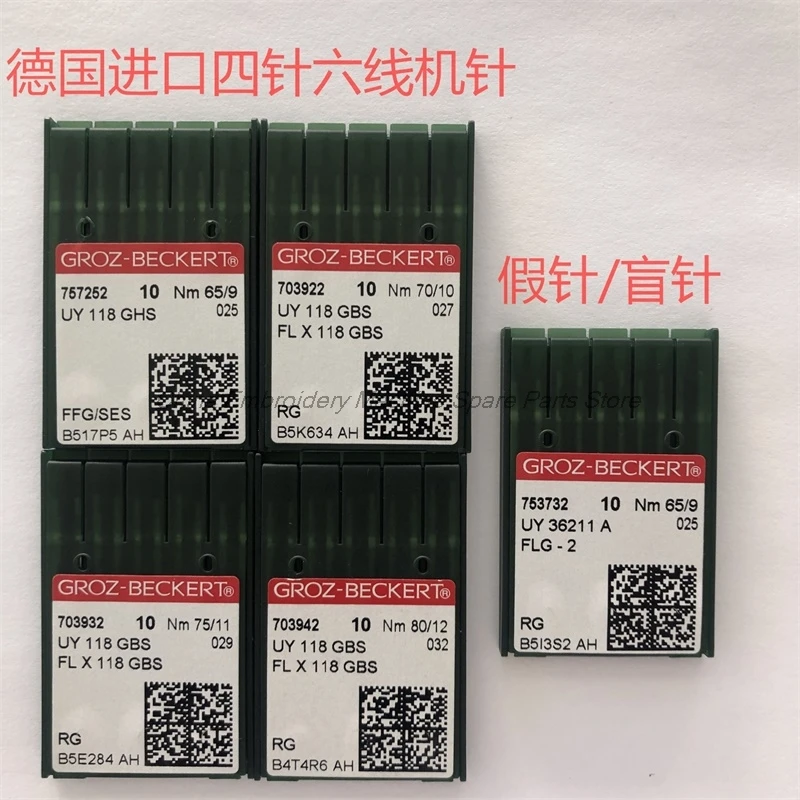 Немецкая швейная машина для шитья в технике Groz-Beckert FLX118GBS UY118 UY118GHS UY118GBS UY36211A FLG-2 с