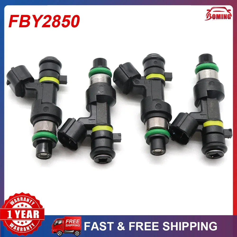 4 шт. FBY2850 16600-EN200 новая Автомобильная Топливная форсунка для NISSAN CUBE VERSA 1.8L NV200 SENTRA 2.0L