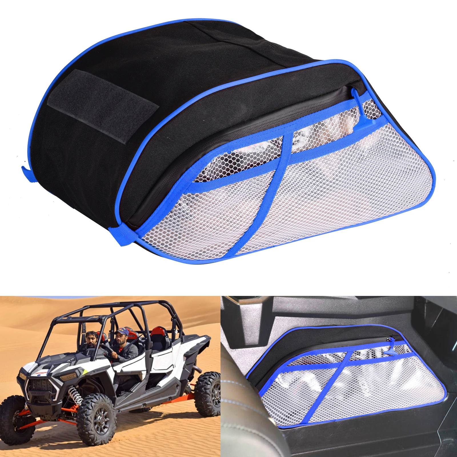 

For Polaris General Accessories UTV Center Seat Console Storage Bag Fits Polaris General 1000/ General 4 1000 2016-2020