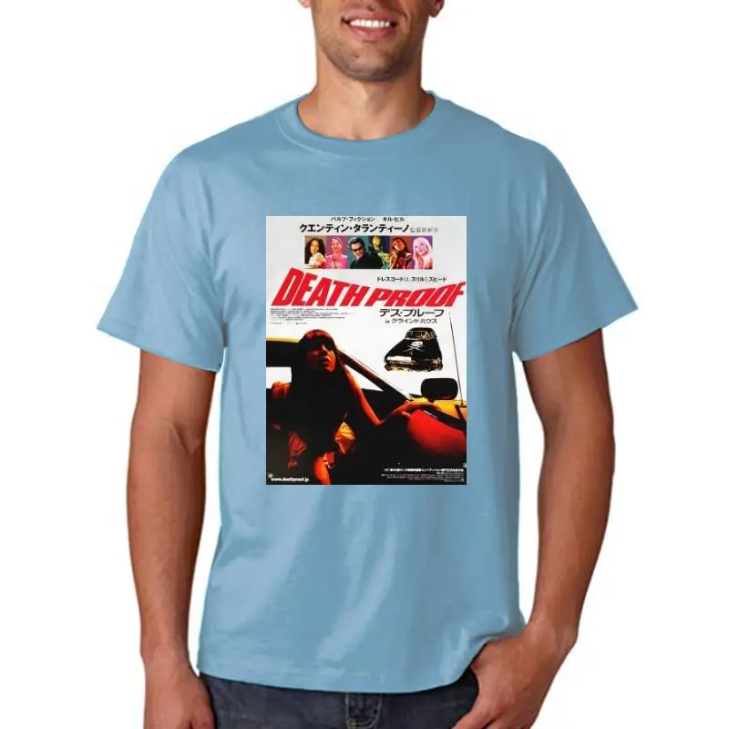 

Наименование: импортная футболка с защитой от смерти, Мужская футболка из 100% хлопка с принтом из культового фильма Тарантино купод Стайл-Хаус