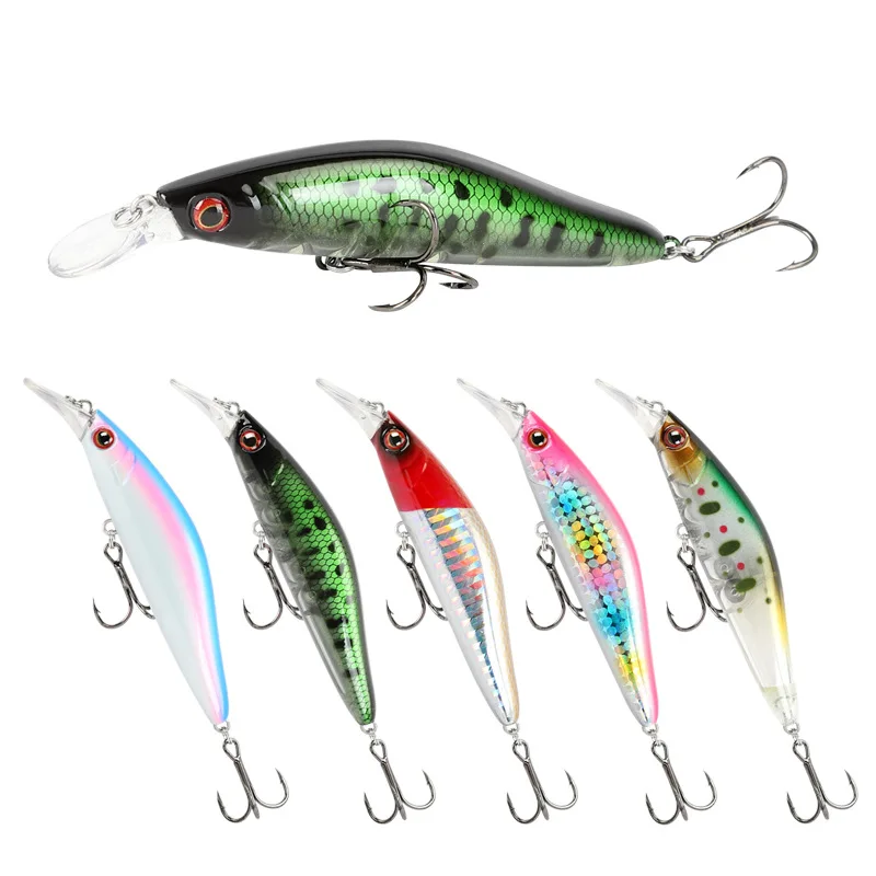

1 PCS Submersible Minoruya 12.9g/9.5cm Perch Lure Long Range Bionic Fake Hard Lure