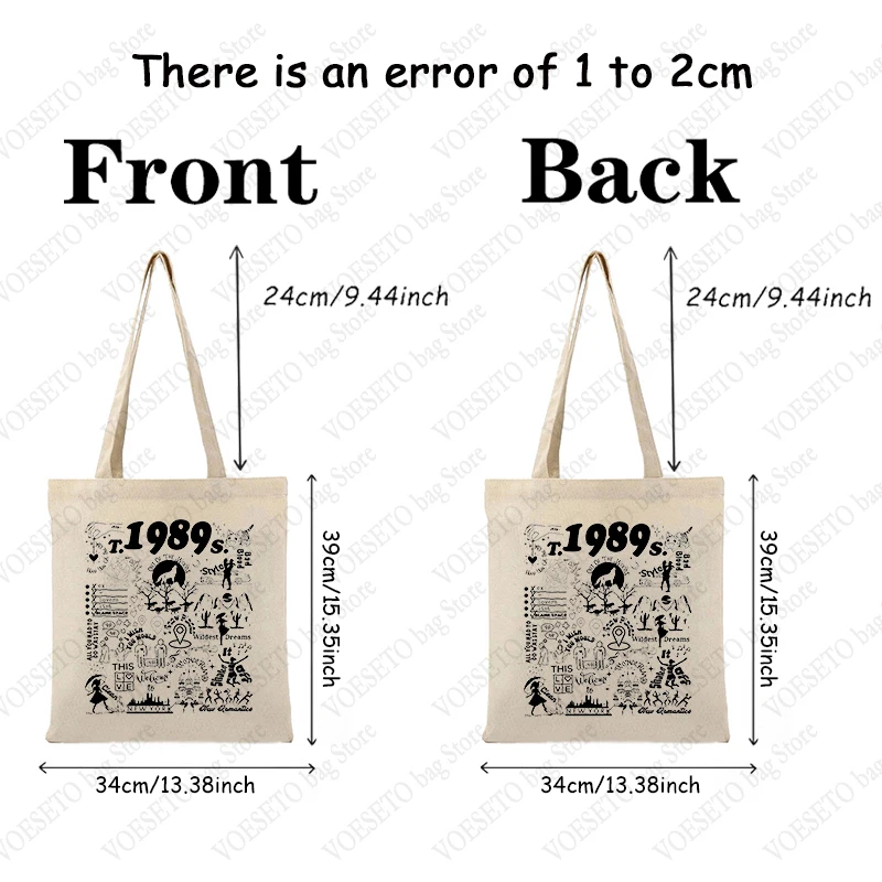 Альбом версии TS 1989 года. Сумки-тоут с узором. Сумка-шоппер Merch. Сумка-тоут The Ears Tour