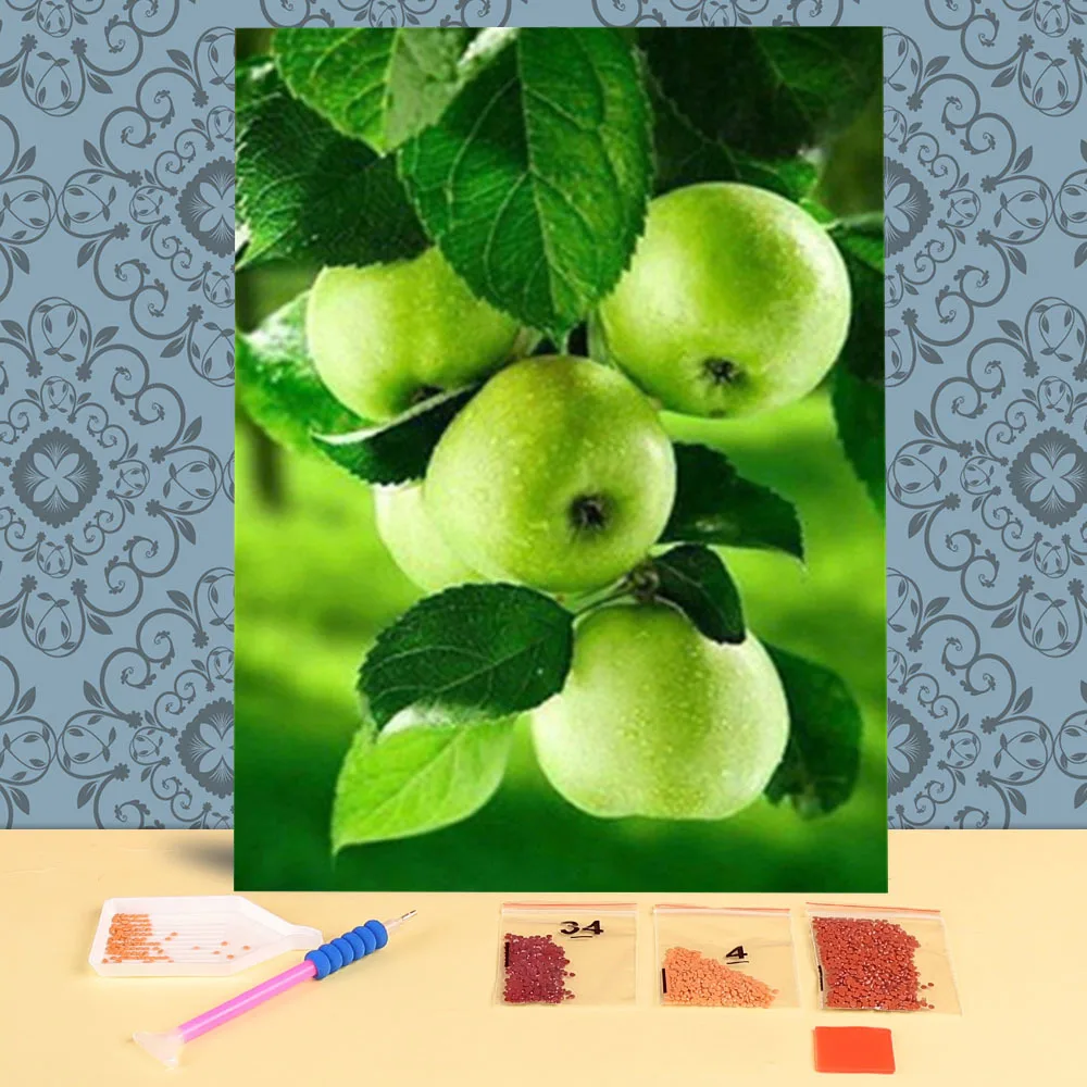 

Набор для алмазной вышивки с фруктами, 5D