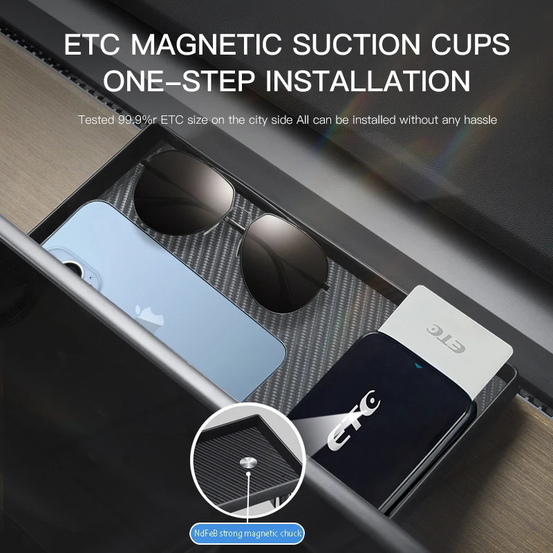 

1 шт., задняя Магнитная коробка для хранения Tesla Model 3 Y