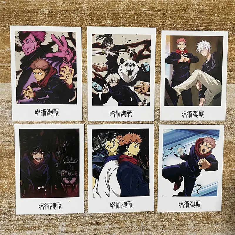 40 шт. аниме дзюдзюцу кайсен ЛОМО Сатору Годзё Фусигуро Мегуми косплей