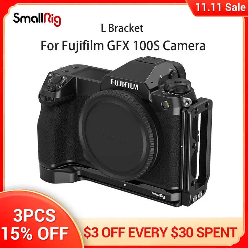 

SmallRig Camera L Plate L Bracket for Fujifilm GFX 100S Camera 3232