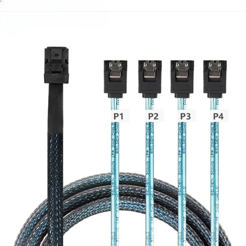 Кабель Mini SAS SFF-8087 — SATA Коммутационный кабель SFF8087 Mini-SAS 4X