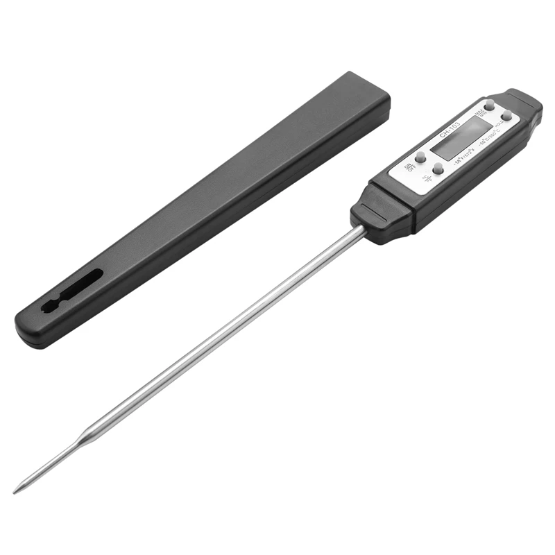 

Cooking Food Thermometer Digital Instant Reading Meat Thermometer Barbecue Thermometer High Precision Kitchen Thermometer Oil Mi