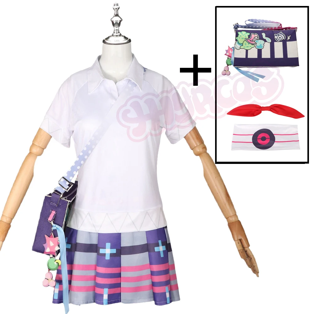 4 шт. костюм для косплея в стиле аниме Mikkus сумка на каждый день девочек женская