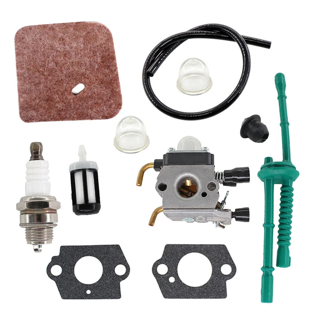 

Air Filter Carburetor FS38 FS45 FS46 FS55 FS80 Fuel Filter Fuel Line Assembly KM55 Carby Carburetor Service Kit