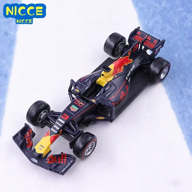 Гоночный Автомобиль Bburago 1: 1 RB13 RB14 RB15 RB16B Infiniti гоночная команда из сплава игрушка