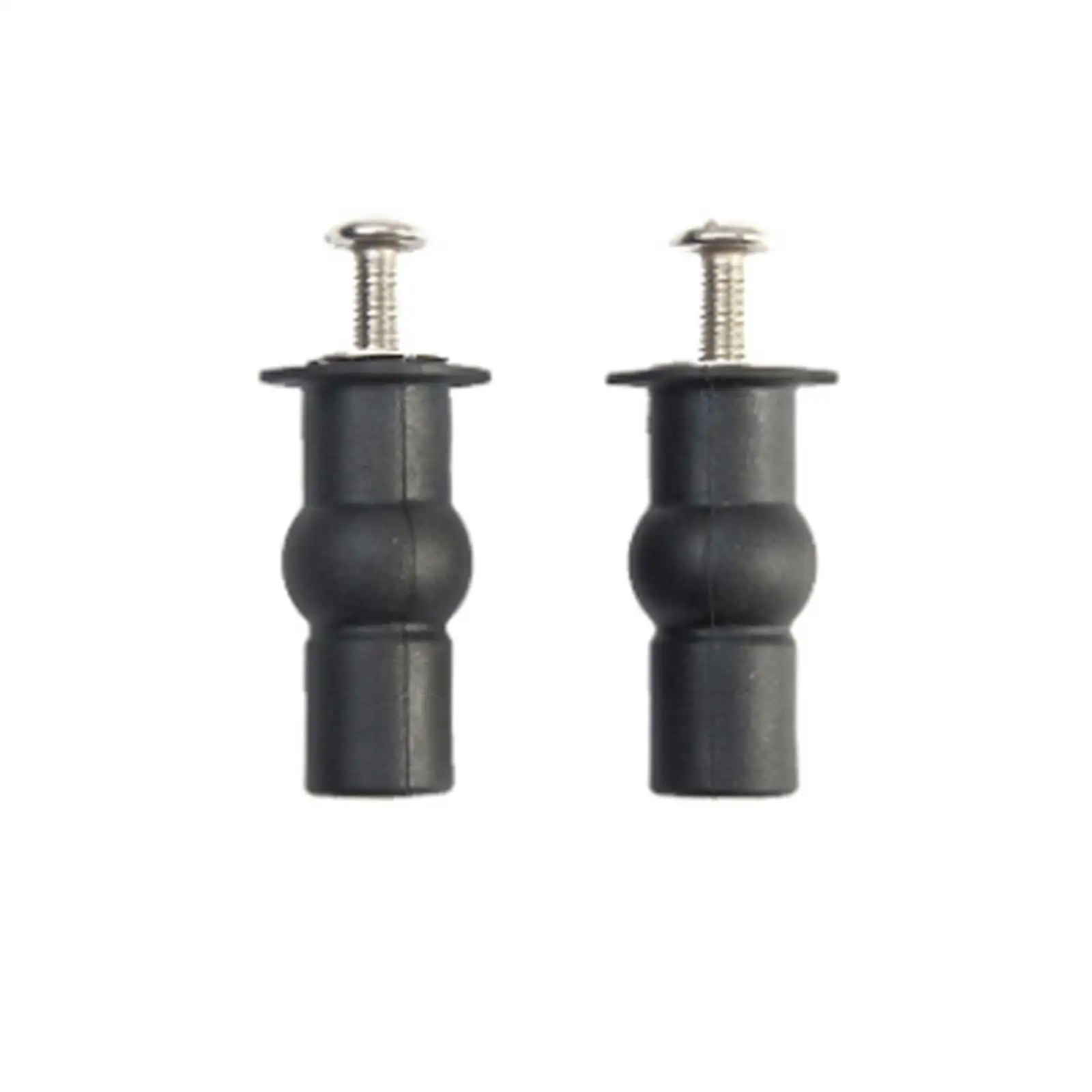 

2 Pcs Expansion Screw Toilet Seat Expansion Screw Hinges Tool Easy Install Small Rubber Top Home Universal Fixing Professional