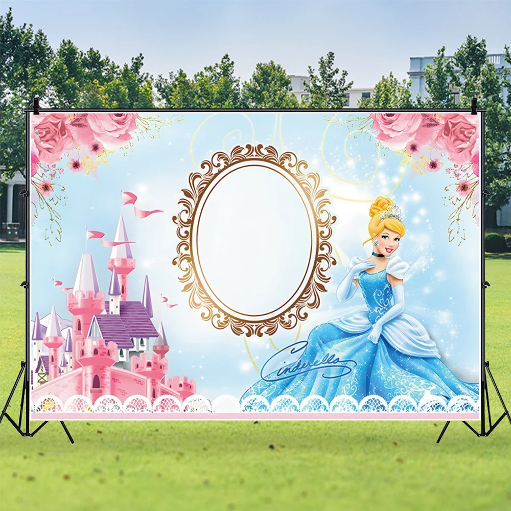 Рисунок 2 - Виниловый фон для портретной фотосъемки Золушки