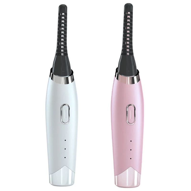

Mini Electric Heating Eyelash Curler Makeup Eyelashes Heating Eyelash Curler Applicator Lasting Beauty Tool