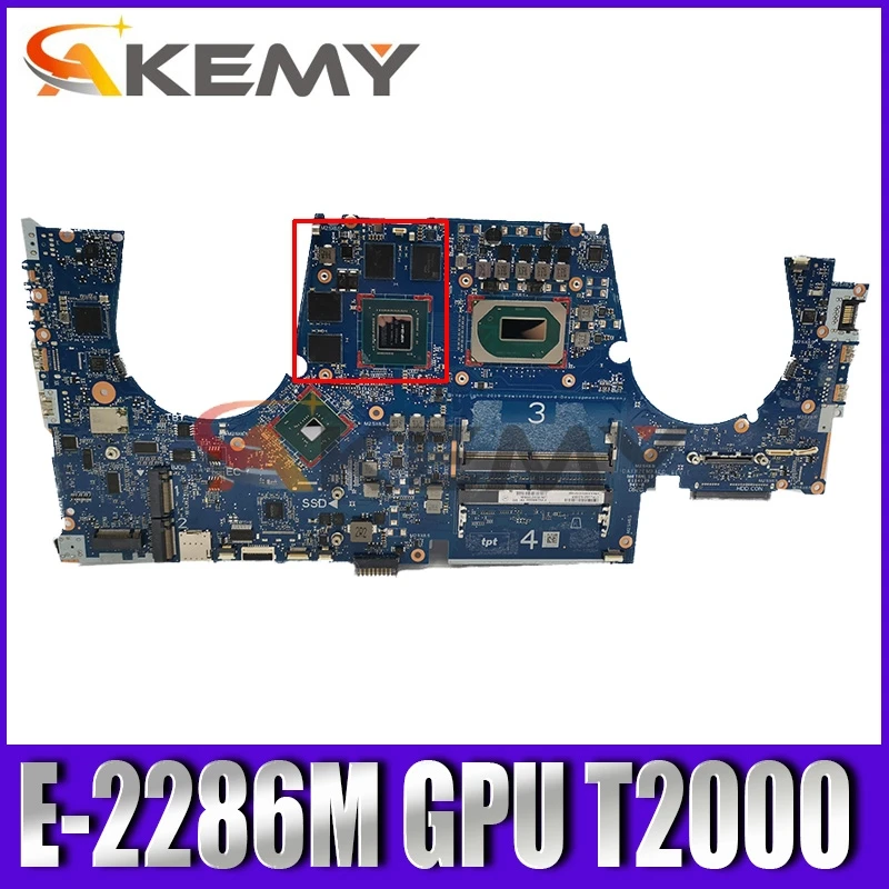 

L68830-001 L68830-601 For HP ZBOOK 17 G6 laptop motherboard XW2E DAXW2EMBAE0 With CPU E-2286M GPU T2000 4GB Mainboard 100% test