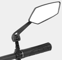 bicycle handlebar rear view mirror bike cycling wide range back sight reflector adjustable left scooter e bike mirror