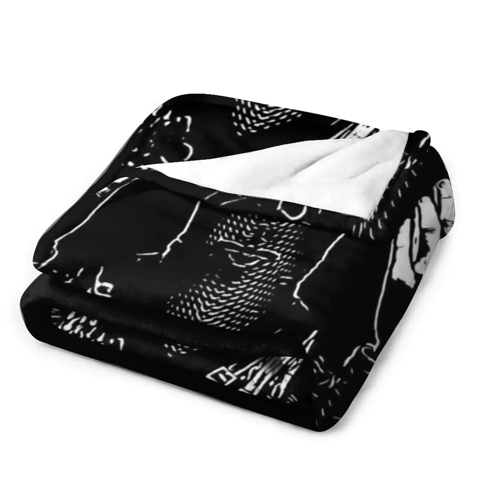 Badass Беатрис Воин монахиня в маске Одеяло Роскошные дизайнерские декоративные