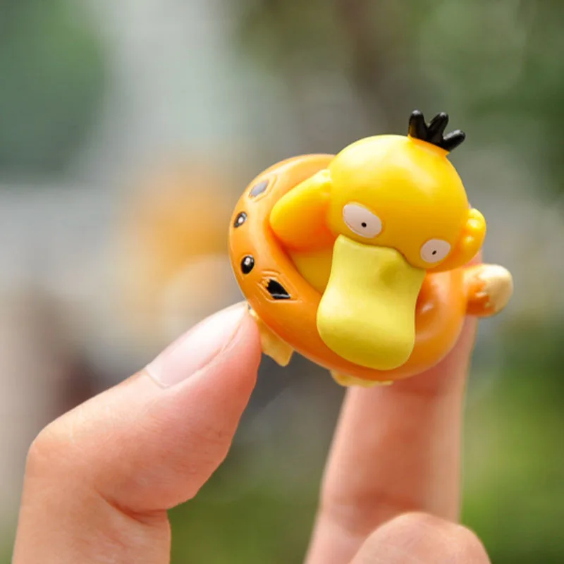 8pcs Pokemon Pikachu Figure Ornaments Decoration Squirtle Bulbasaur Anime Birthday Cake Baking Gifts |