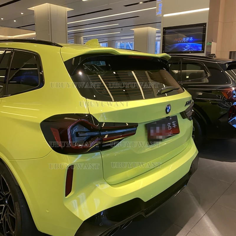 

For BMW X3 G01 2018 - 2022 ABS Plastic Unpainted Color Rear Spoiler Wing Trunk Lid Cover Car Styling