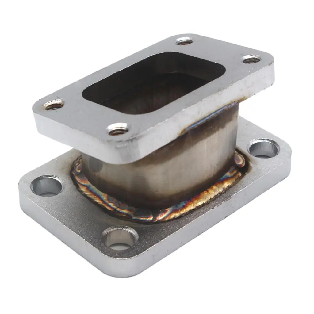 Переходник от стали к выпускному коллектору T3 фланец фланцу T2 T25 T28 1 шт.