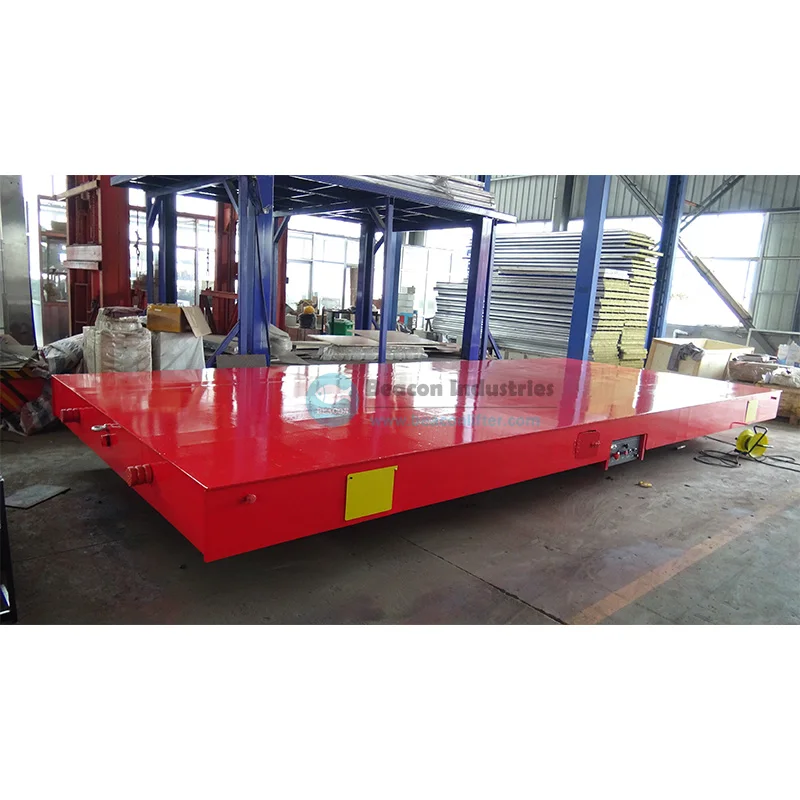 5-10 тонн индивидуальная безтрековая электрическая плоская каретка для обработки