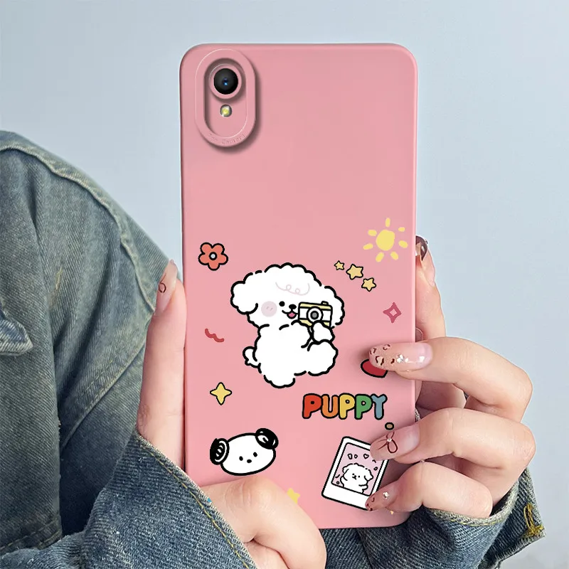 For OPPO A37 A37f A37fw A37m Phone Case Cover Silicone Sweet Painted Shell Cartoon Funda Lovely Printed Protective Casing Coque