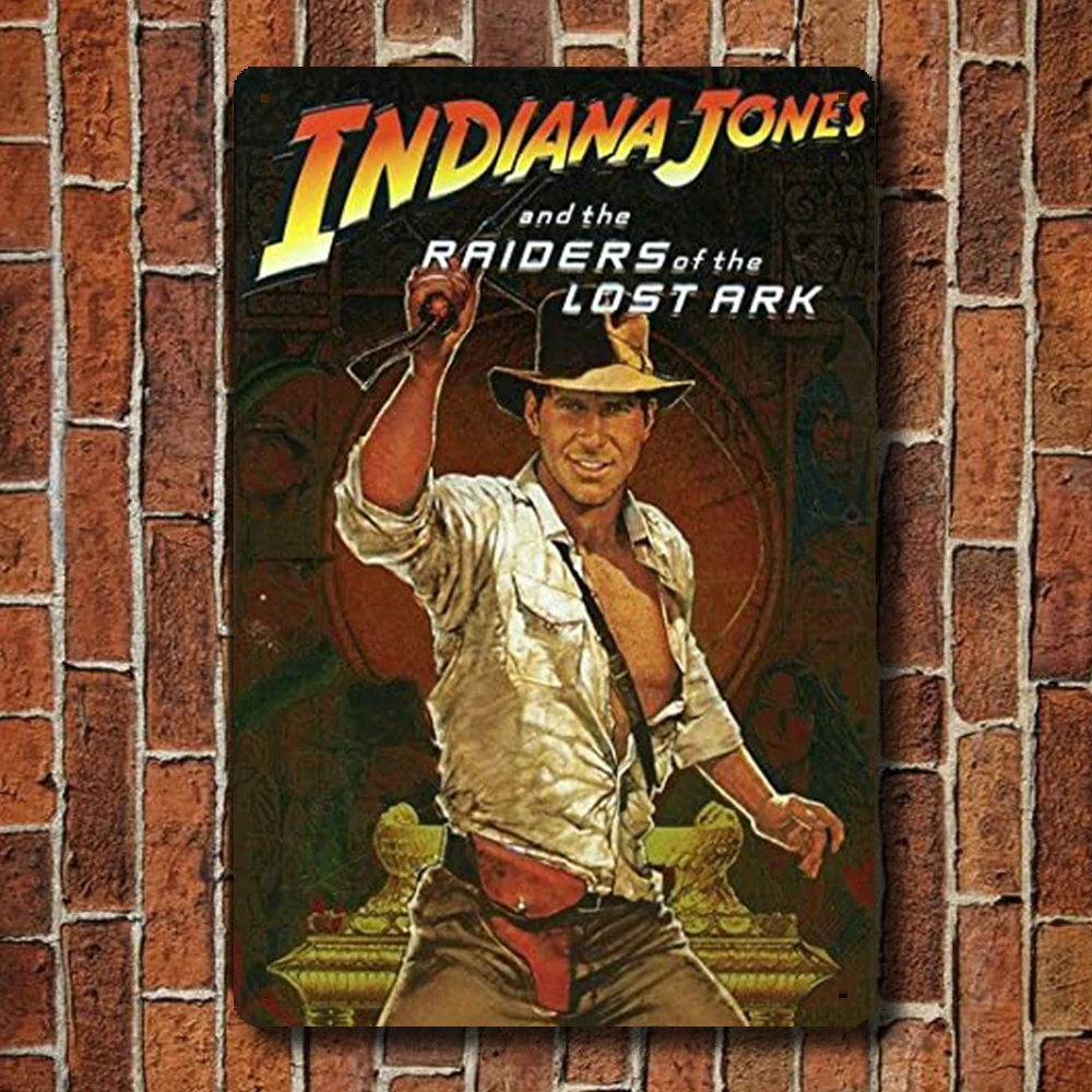 Стикеры в стиле клуба пива фермерском металлический оловянный плакат Raiders Lost Arc