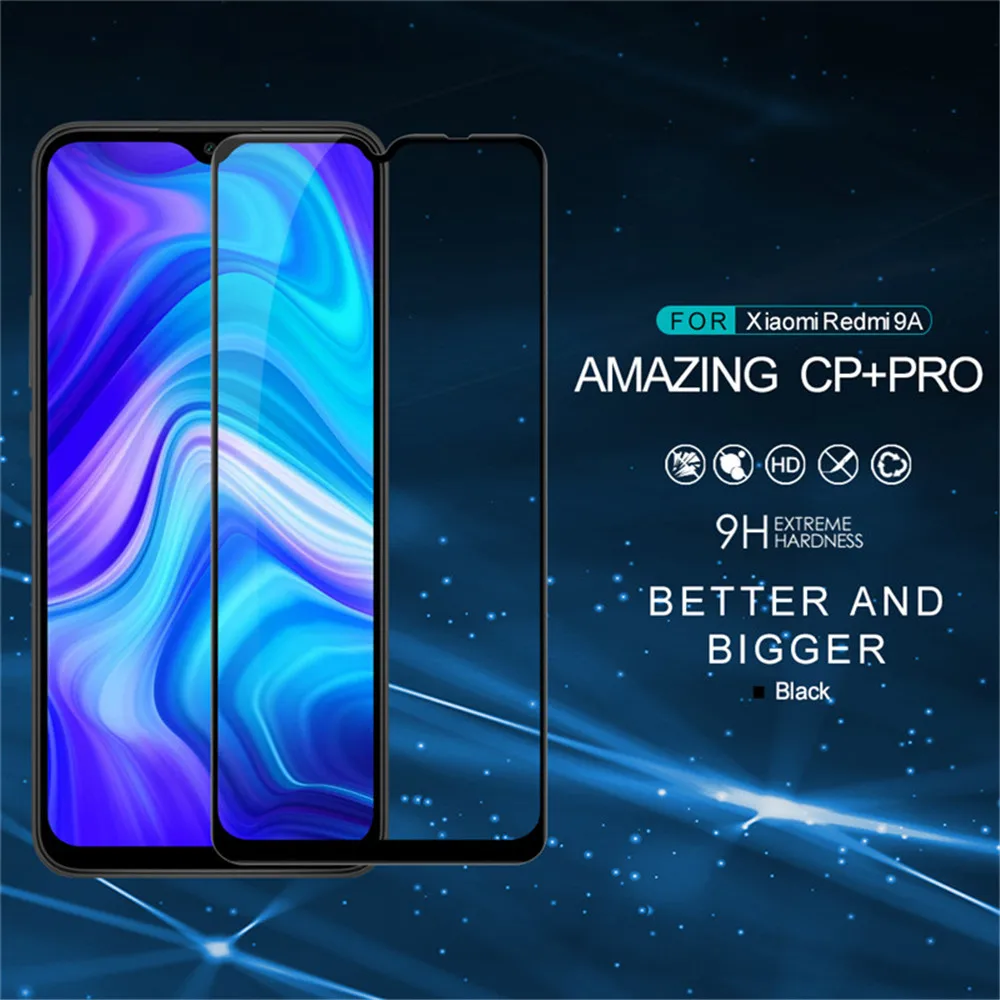 

Для Xiaomi Redmi 9A/Redmi 9C/Redmi 9i NILLKIN полностью закрытый CP + PRO закаленное стекло Защита для экрана телефона
