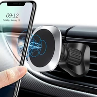 magnetic car phone holder for phones universal car air vent holder for iphone 12 cell mobile phone mount gps for samsung xiaomi