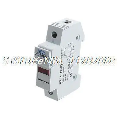 Монополюсный 10x38 мм Цилиндрический Держатель предохранителя переменного тока 690 В