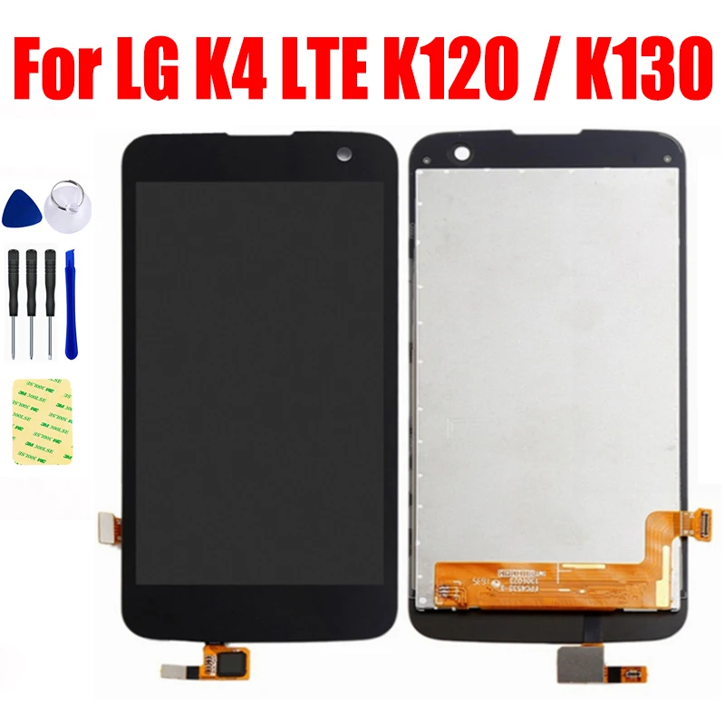 ЖК-дисплей и панель в сборе для LG K4 K120 K120E K130 K130E