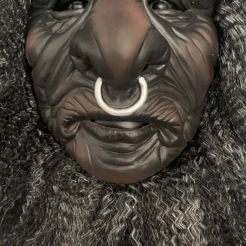 Латексная маска на все лицо для взрослых брендовый костюм Soulman Хэллоуин с большим