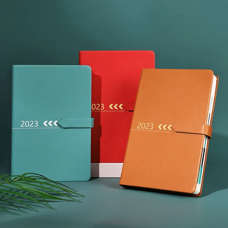 

Agenda 2023 Planner Diary A5 Bullet Notebook and Journal Daily Sketchbook Calendar Notepad Stationery Office Note Book Organizer