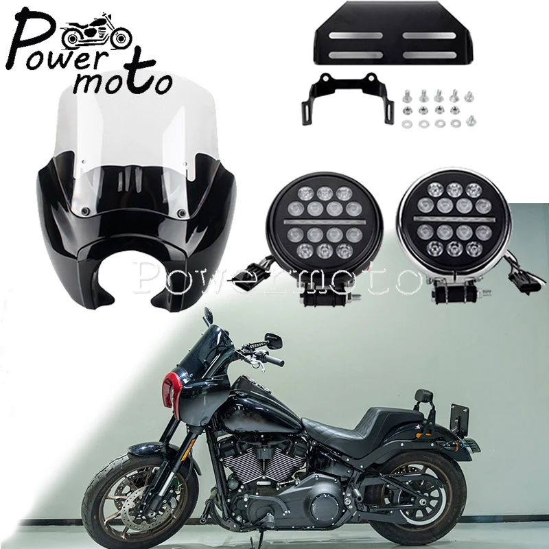 

Накладка на лобовое стекло для Мотоциклов Harley Softail Low Rider S 114 117 FXLRS 20-22