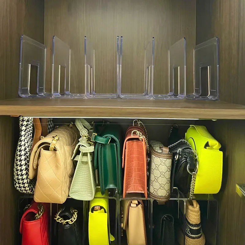 Органайзер для сумок подставка-разделитель шкаф хранения