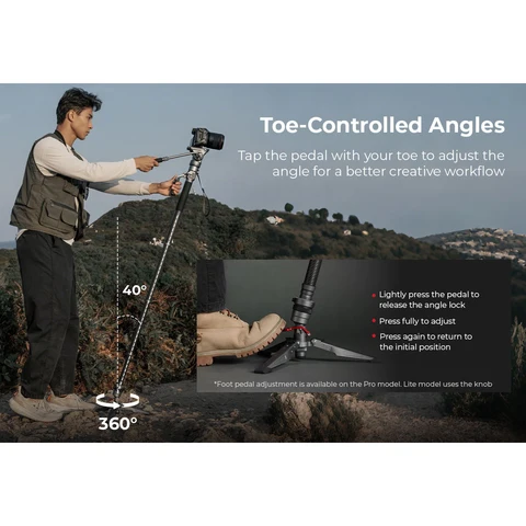 SmallRig монопод из углеродного волокна