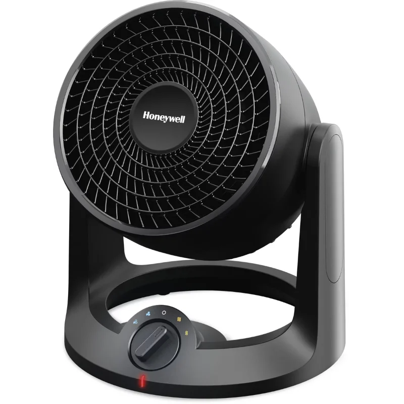 

Personal Heater and Fan Smart Savings 360 Degree Tip-Over Protection for Home, Bedroom or Office with Recessed Carry Handle